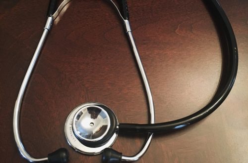 black stethoscope